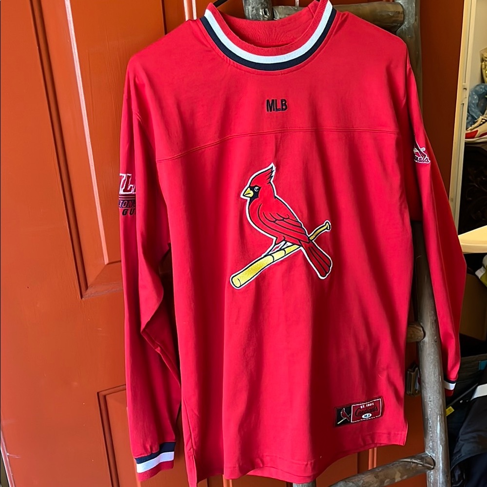 MLB Red St. Louis Cardinals Crewneck Shirt